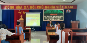 Hội nghị Học tập, quán triệt Nghị quyết Đại hội XIII của Đảng cho viên chức, người lao động ngoài đảng