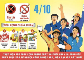 Nhiệt liệt hưởng ứng “Ngày toàn dân phòng cháy và chữa cháy” 04/10.