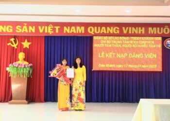 Lễ kết nạp Đảng viên mới