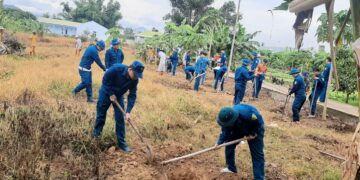 Hoạt động Vệ sinh môi trường xanh – sạch – đẹp tại Trung tâm