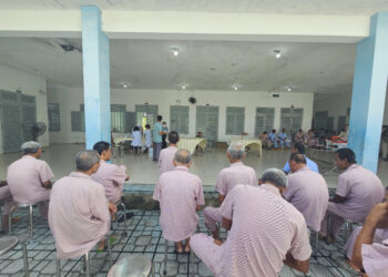 Tổ chức khám tầm soát lao phổi cho các đối tượng đang được nuôi dưỡng tại Trung tâm